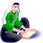 Middle Eastern Woman 1 Clip Art
