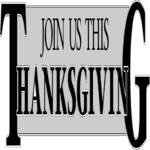 Join Us This Thanksgiving Clip Art