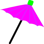 Drink Umbrella Clip Art