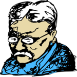 Theodore Roosevelt 1 Clip Art