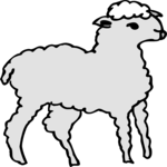 Lamb 5 Clip Art
