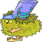 Troll with Hat 3 Clip Art