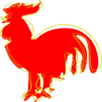 Rooster 09 Clip Art