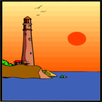 Lighthouse 15 Clip Art