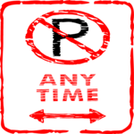 No Parking 16 Clip Art