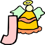 Angel J Clip Art