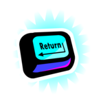 Key - Return Clip Art