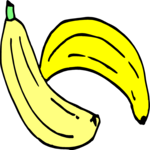 Bananas 14 Clip Art