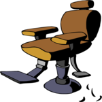 Barber Chair 3 Clip Art