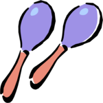 Maracas 8 Clip Art