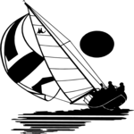 Sailboat 48 Clip Art