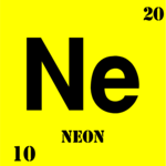 Neon (Chemical Elements) Clip Art