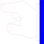 Finger Pointing 131 Clip Art