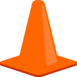 Traffic Cone 1 Clip Art