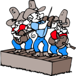 Square Dance Band Clip Art