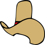 Cowboy Hat 03 Clip Art