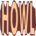 Howl - Title Clip Art
