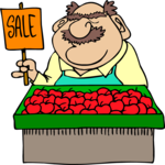 Produce Sale Clip Art