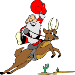 Santa - Cowboy