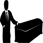 Man with Casket