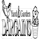 Yard & Garden Bargains Clip Art