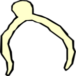 Wishbone (2) Clip Art