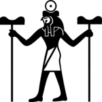 Egyptian Deity 10 Clip Art