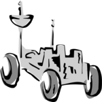 Lunar Rover 3 Clip Art