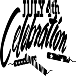 4th of July Celebration Clip Art