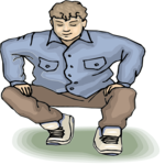 Boy Squatting 2