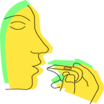 Whistle Blowing Clip Art