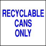 Recyclable Cans 1 Clip Art