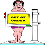 X-Ray - Out of Order 1 Clip Art