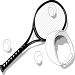 Tennis - Equipment 06 Clip Art