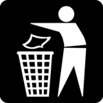 Pitch In Garbage 2 Clip Art