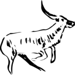 Antelope 05 Clip Art