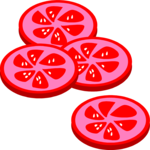 Tomato Slices Clip Art