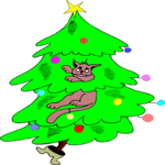Cat in Tree 1