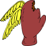 Boxing Glove with Wings