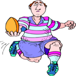 Rugby Player 13 Clip Art