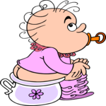 Baby on Potty 1