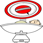 Baby Scale Clip Art