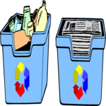 Recycling Bins Clip Art