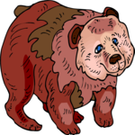 Bear Cub 1 Clip Art