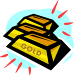Gold Bars Clip Art