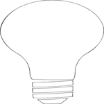 Light Bulb Frame Clip Art