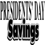 Presidents' Day Savings