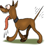 Dog - Excited 3 Clip Art