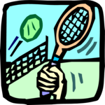 Tennis 029 Clip Art