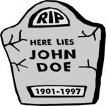 Tombstone 12 Clip Art